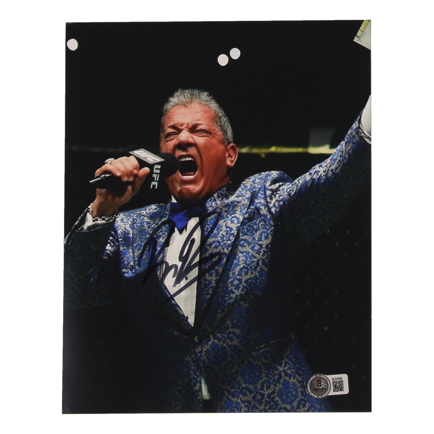 Bruce Buffer Signed UFC 8x10 Photo (Beckett)