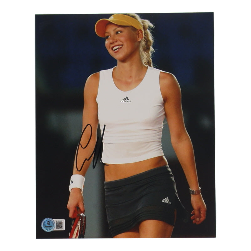 Anna Kournikova Signed 8x10 Photo (Beckett)