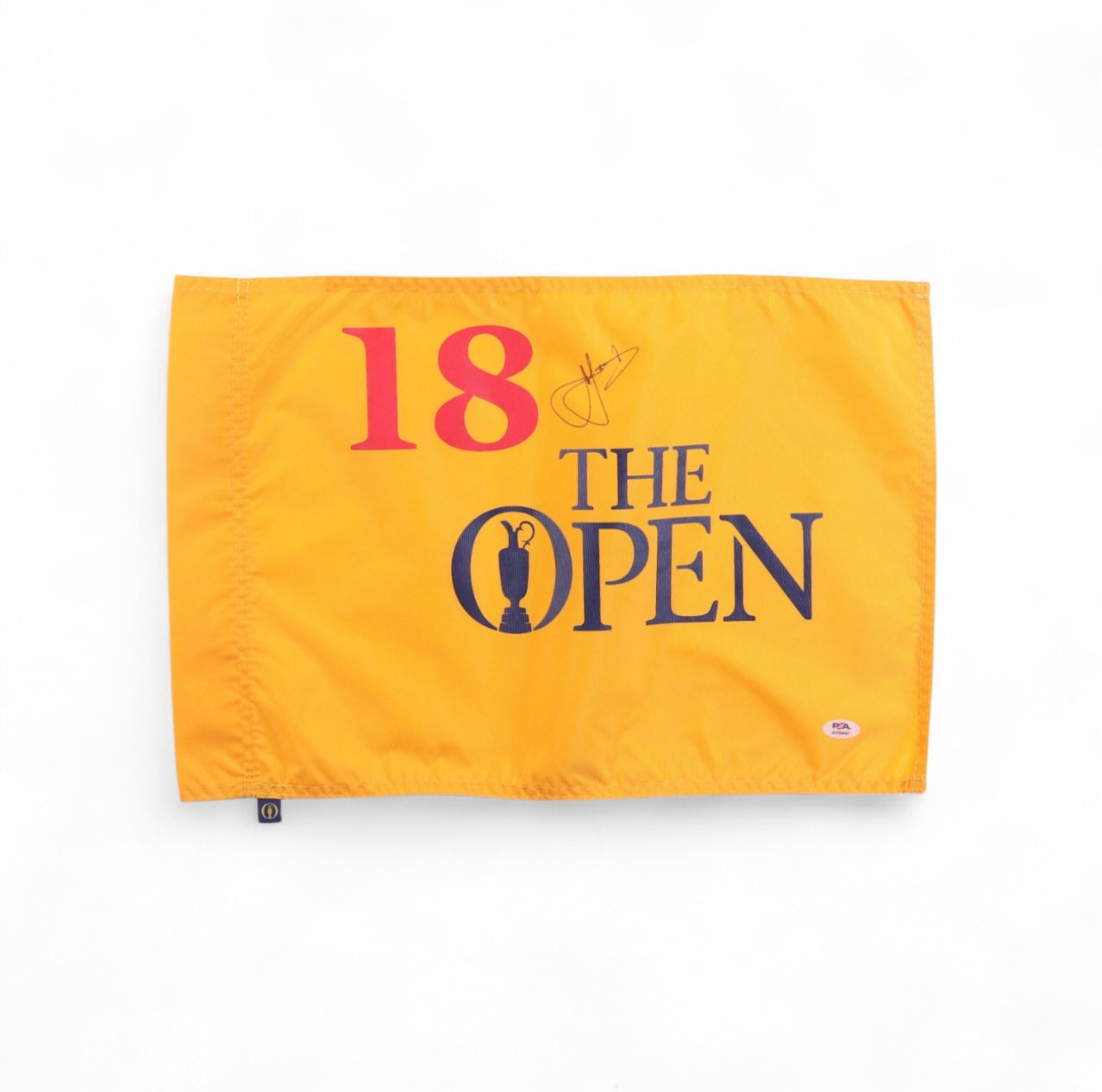Cameron Smith Signed British Open Pin Flag (PSA)