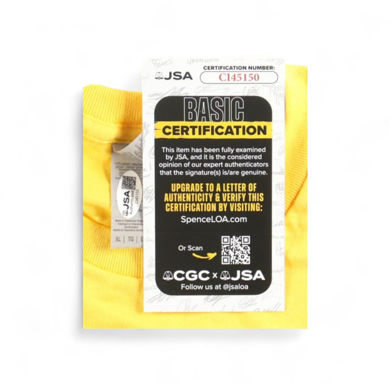 Hulk Hogan Signed Hulkamania T-Shirt (JSA)