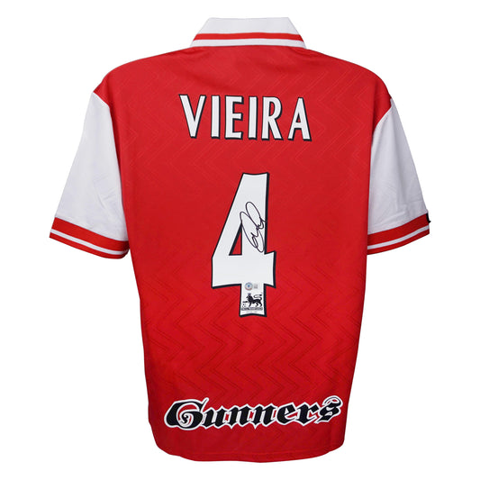 Patrick Vieira Signed Arsenal Nike Authentic Jersey (Beckett)
