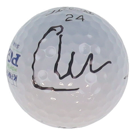 Charley Hull Signed 2024 Women's PGA Championship Logo Golf Ball (PSA)