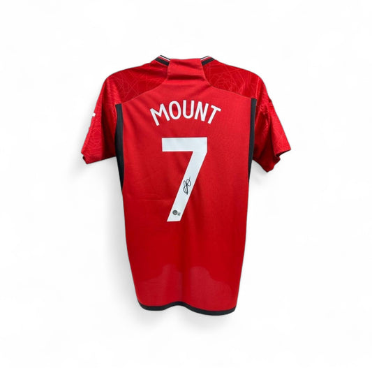 Mason Mount Signed Manchester United Adidas Authentic Jersey (Beckett)