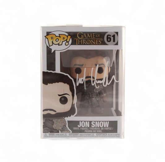 Kit Harington Signed "Game of Thrones" #61 Jon Snow Funko Pop Figure (Radtke)