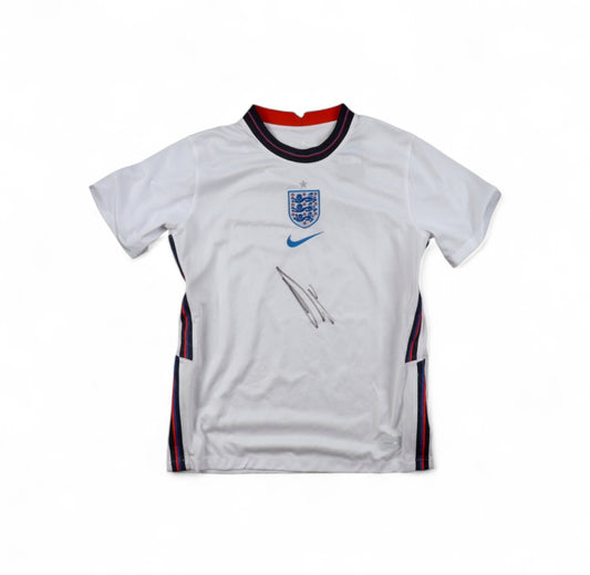 Luke Shaw Signed England Nike Authentic Jersey (Beckett)