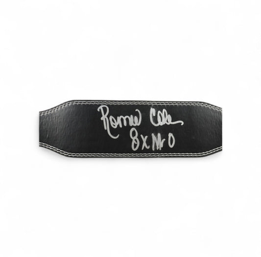 Ronnie Coleman Signed Belt Inscribed "8x Mr. O" (JSA)