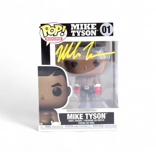Mike Tyson Signed Boxing #01 Funko Pop! Vinyl Figure (Beckett)