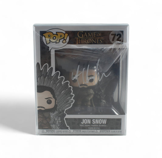Kit Harington Signed "Game of Thrones" #72 Jon Snow Funko Pop! Vinyl Figure (Radtke)