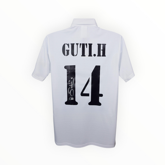 Guti Hernandez Signed Real Madrid Adidas Authentic Jersey (Beckett)