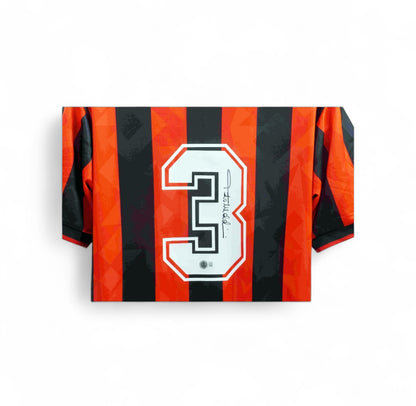 Paolo Maldini Signed AC Milan Lotto Authentic Jersey (Beckett)