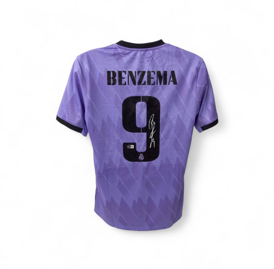 Karim Benzema Signed Real Madrid Adidas Authentic Jersey (Beckett)