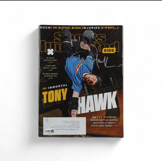 Tony Hawk Signed 2025 Sports Illustrated Kids Magazine (JSA)