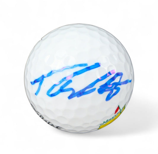 Tommy Fleetwood Signed Masters Golf Ball (Beckett)