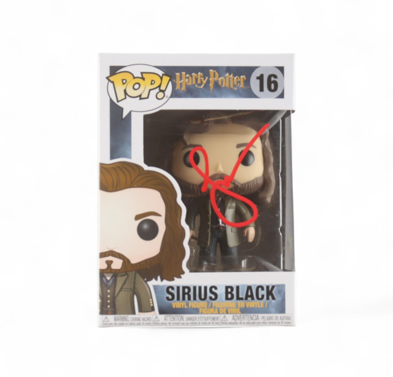 Gary Oldman Signed "Harry Potter" #16 Sirius Black Funko Pop! Vinyl Figure (AutographCOA)