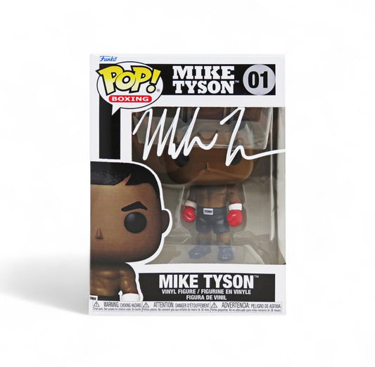 Mike Tyson Signed #01 Funko Pop! Vinyl Figure (Schwartz)