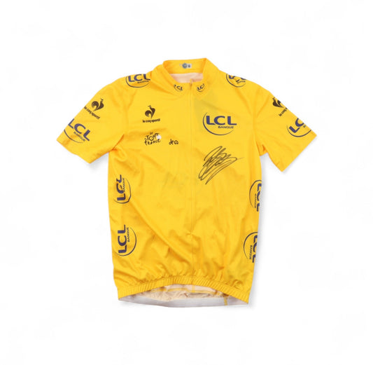 Bradley Wiggins Signed Le Coq Sportif Authentic Jersey (Beckett)